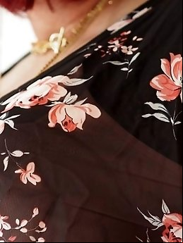 Shemale Luggage 46 in a sexy bra